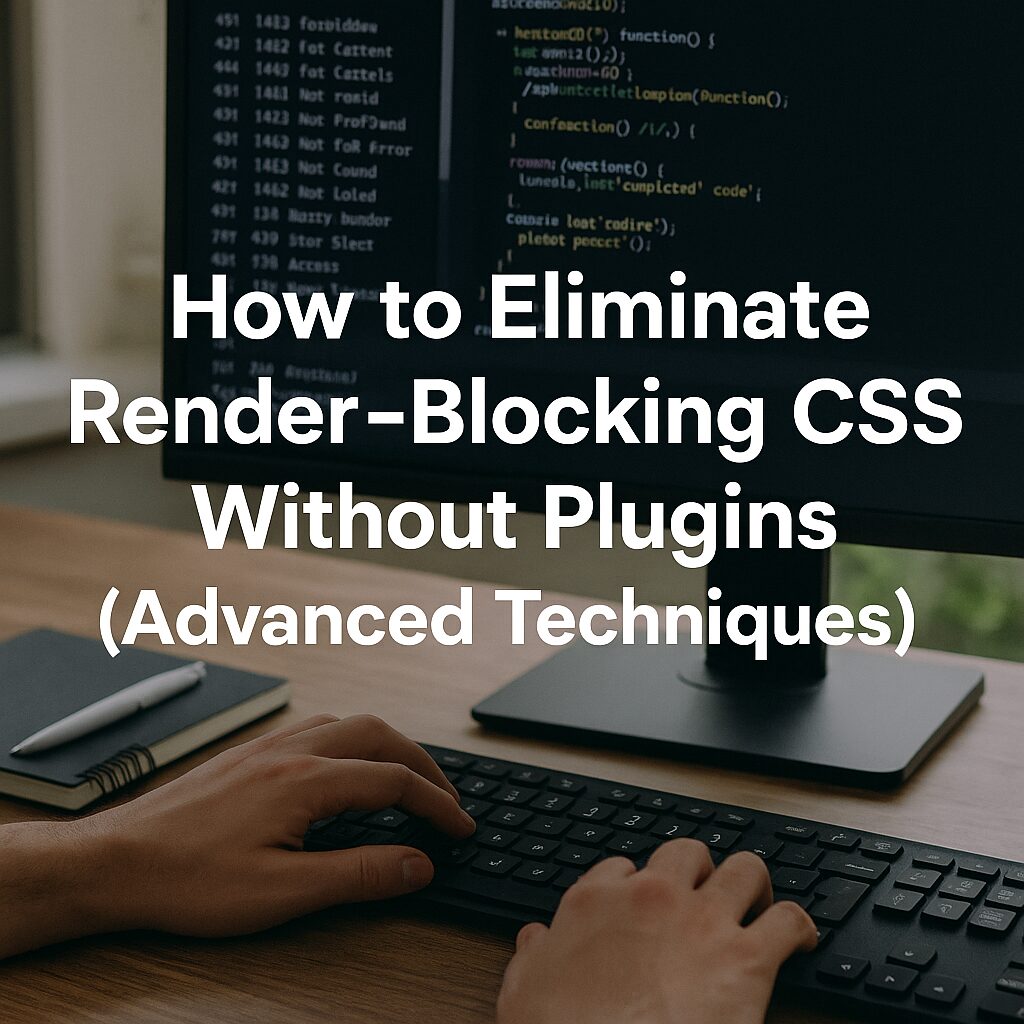 How to Eliminate Render-Blocking CSS Without Plugins (Advanced Techniques)